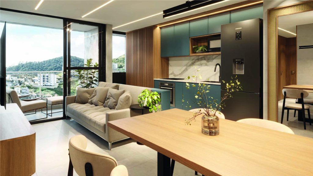 Apartamento decorado