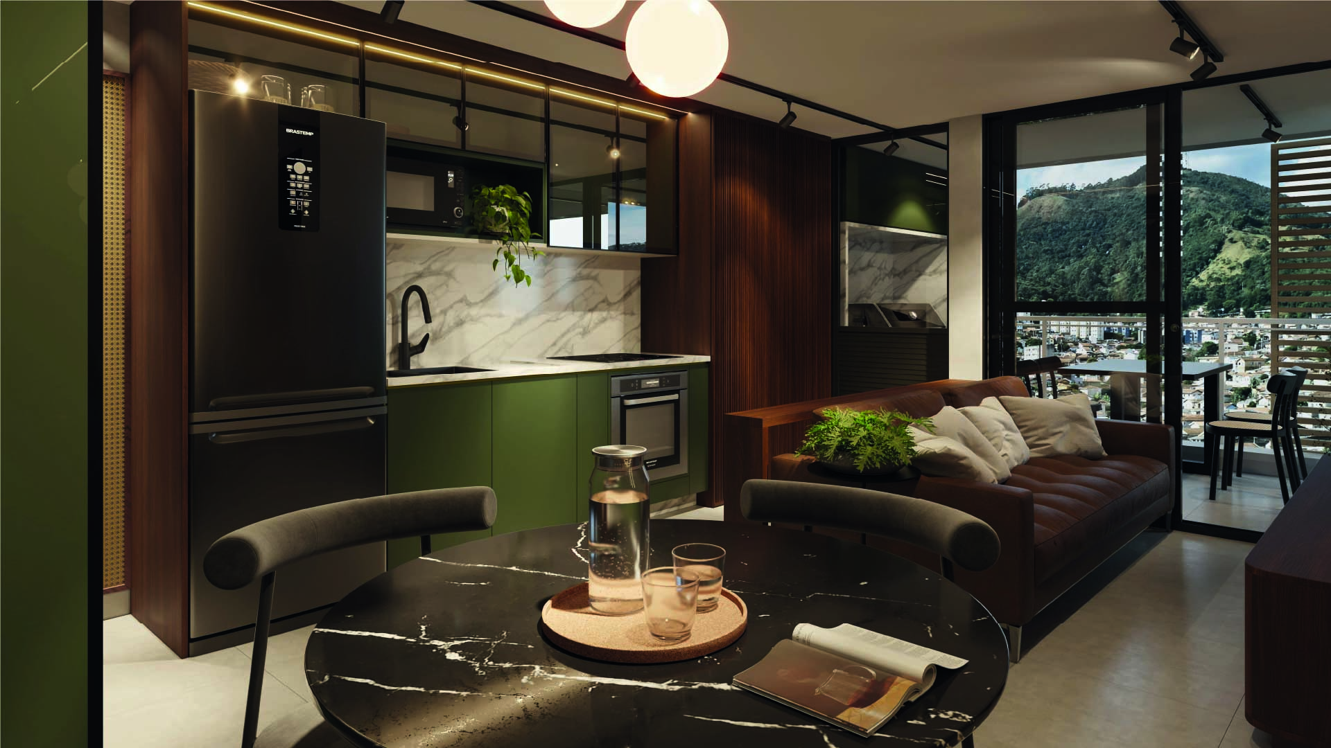Apartamento decorado